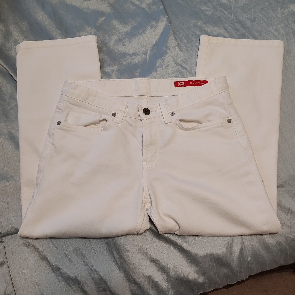 White Capri jeans by X2 Denim Laboratory